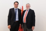 Il presidente Kompatscher ocn il presidente del Forum Alpbach Franz Fischler